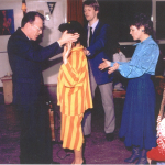 1988 vic  & wilma eason with evert valk in holland